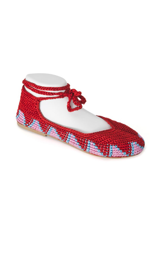 Crochet shoes
